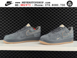 Giày Nike Air Force 1 AF1 Low Xám Nâu giá tốt hàng chuẩn chất lượng cao loại đẹp replica 1:1 real tại NeverStopShop.com HCM