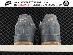 Giày Nike Air Force 1 AF1 Low Xám Nâu giá tốt hàng chuẩn chất lượng cao loại đẹp replica 1:1 real tại NeverStopShop.com HCM