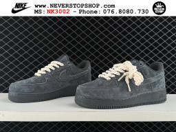 Giày Nike Air Force 1 AF1 Low Xám Trắng giá tốt hàng chuẩn chất lượng cao loại đẹp replica 1:1 real tại NeverStopShop.com HCM