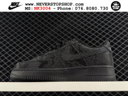 Giày Nike Air Force 1 AF1 Low Đen giá tốt hàng chuẩn chất lượng cao loại đẹp replica 1:1 real tại NeverStopShop.com HCM