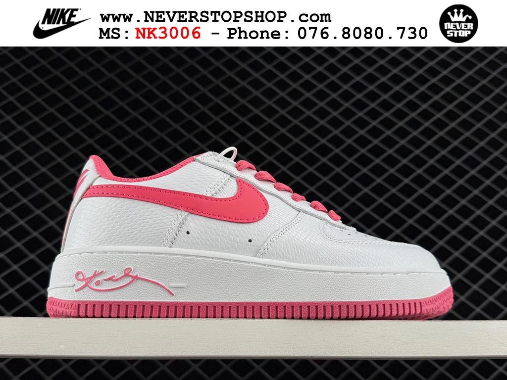 Giày Nike Air Force 1 AF1 Low Trắng Hồng giá tốt hàng chuẩn chất lượng cao loại đẹp replica 1:1 real tại NeverStopShop.com HCM