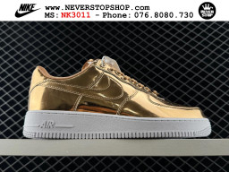 Giày Nike Air Force 1 AF1 Low Vàng Trắng giá tốt hàng chuẩn chất lượng cao loại đẹp replica 1:1 real tại NeverStopShop.com HCM