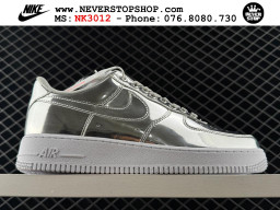 Giày Nike Air Force 1 AF1 Low Xám Trắng giá tốt hàng chuẩn chất lượng cao loại đẹp replica 1:1 real tại NeverStopShop.com HCM