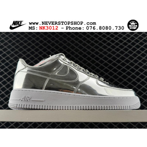 Nike Air Force 1 Low Metallic Silver