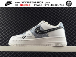 Giày Nike Air Force 1 AF1 Low Trắng Đen giá tốt hàng chuẩn chất lượng cao loại đẹp replica 1:1 real tại NeverStopShop.com HCM