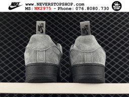 Giày Nike Air Force 1 AF1 Low Xám Đen giá tốt hàng chuẩn chất lượng cao loại đẹp replica 1:1 real tại NeverStopShop.com HCM