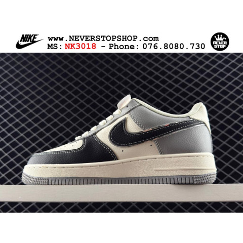 Nike Air Force 1 Low Stussy Black White Grey