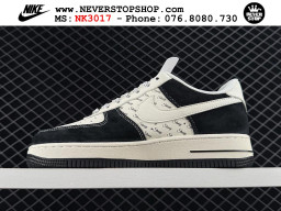 Giày Nike Air Force 1 AF1 Low Đen Trắng giá tốt hàng chuẩn chất lượng cao loại đẹp replica 1:1 real tại NeverStopShop.com HCM