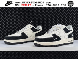 Giày Nike Air Force 1 AF1 Low Đen Trắng giá tốt hàng chuẩn chất lượng cao loại đẹp replica 1:1 real tại NeverStopShop.com HCM