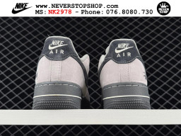 Giày Nike Air Force 1 AF1 Low Trắng Xám giá tốt hàng chuẩn chất lượng cao loại đẹp replica 1:1 real tại NeverStopShop.com HCM