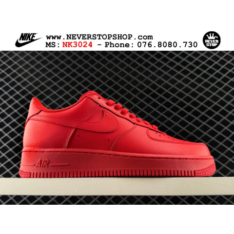 Nike Air Force 1 Low Triple Red