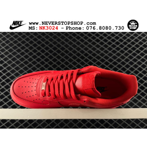 Nike Air Force 1 Low Triple Red