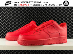Giày Nike Air Force 1 AF1 Low Đỏ giá tốt hàng chuẩn chất lượng cao loại đẹp replica 1:1 real tại NeverStopShop.com HCM