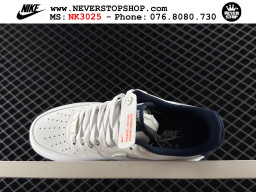 Giày Nike Air Force 1 AF1 Low Trắng Xanh Dương giá tốt hàng chuẩn chất lượng cao loại đẹp replica 1:1 real tại NeverStopShop.com HCM