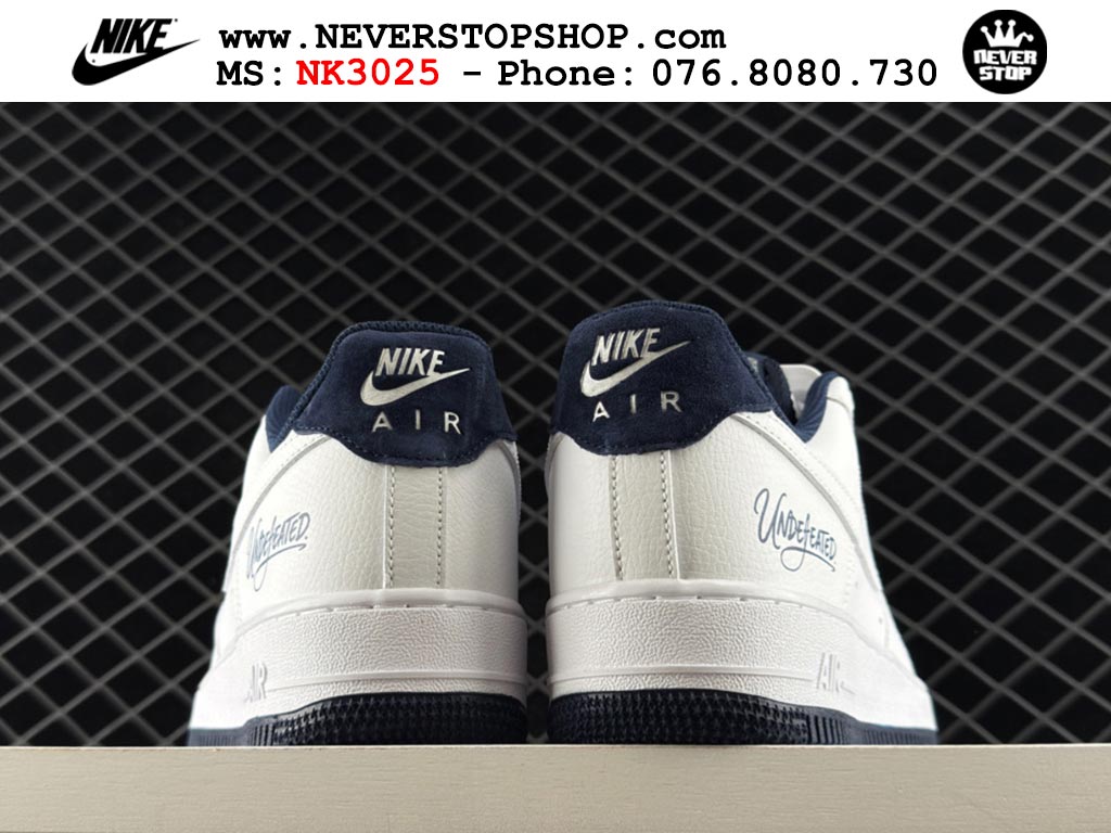 Giày Nike Air Force 1 AF1 Low Trắng Xanh Dương giá tốt hàng chuẩn chất lượng cao loại đẹp replica 1:1 real tại NeverStopShop.com HCM