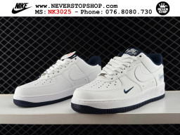 Giày Nike Air Force 1 AF1 Low Trắng Xanh Dương giá tốt hàng chuẩn chất lượng cao loại đẹp replica 1:1 real tại NeverStopShop.com HCM