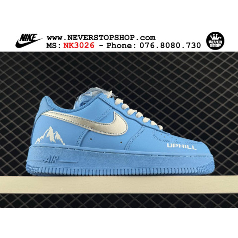 Nike Air Force 1 Low Uphill Blue Silver