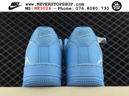 Giày Nike Air Force 1 AF1 Low Xanh Da Trời Xám giá tốt hàng chuẩn chất lượng cao loại đẹp replica 1:1 real tại NeverStopShop.com HCM
