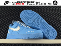 Giày Nike Air Force 1 AF1 Low Xanh Da Trời Xám giá tốt hàng chuẩn chất lượng cao loại đẹp replica 1:1 real tại NeverStopShop.com HCM