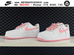 Giày Nike Air Force 1 AF1 Low Trắng Hồng giá tốt hàng chuẩn chất lượng cao loại đẹp replica 1:1 real tại NeverStopShop.com HCM