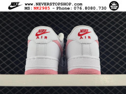 Giày Nike Air Force 1 AF1 Low Trắng Hồng giá tốt hàng chuẩn chất lượng cao loại đẹp replica 1:1 real tại NeverStopShop.com HCM