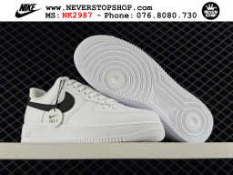 Giày Nike Air Force 1 AF1 Low Trắng Đen giá tốt hàng chuẩn chất lượng cao loại đẹp replica 1:1 real tại NeverStopShop.com HCM