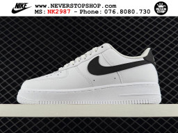 Giày Nike Air Force 1 AF1 Low Trắng Đen giá tốt hàng chuẩn chất lượng cao loại đẹp replica 1:1 real tại NeverStopShop.com HCM