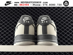 Giày Nike Air Force 1 AF1 Low Trắng Xám giá tốt hàng chuẩn chất lượng cao loại đẹp replica 1:1 real tại NeverStopShop.com HCM