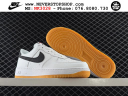 Giày Nike Air Force 1 AF1 Low Trắng Đen Vàng giá tốt hàng chuẩn chất lượng cao loại đẹp replica 1:1 real tại NeverStopShop.com HCM