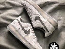 Giày thể thao Nike Air Force 1 Xám hàng chuẩn sfake replica 1:1 real chính hãng giá rẻ tốt nhất tại NeverStopShop.com HCM