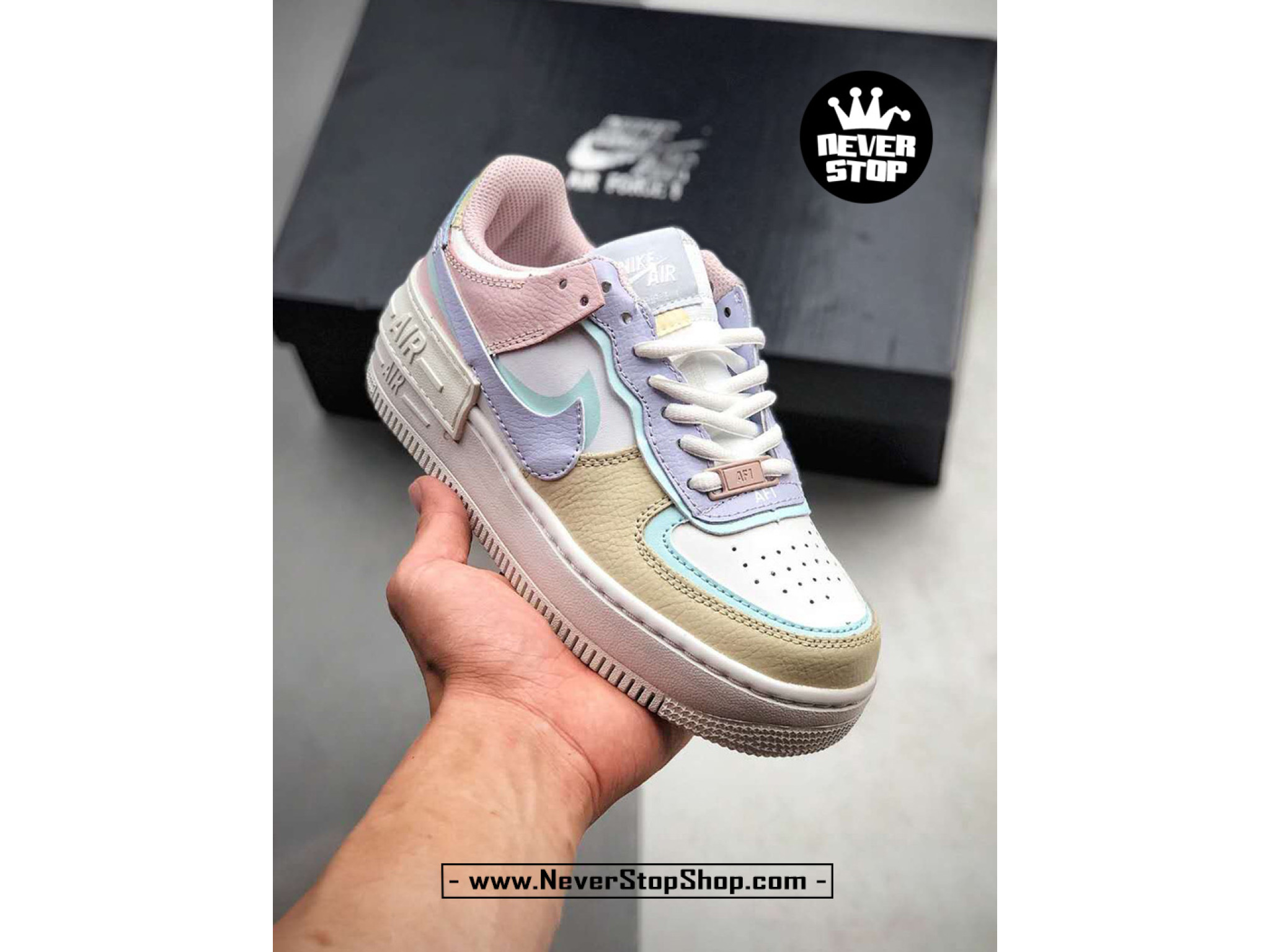 snipes nike air force shadow pastel
