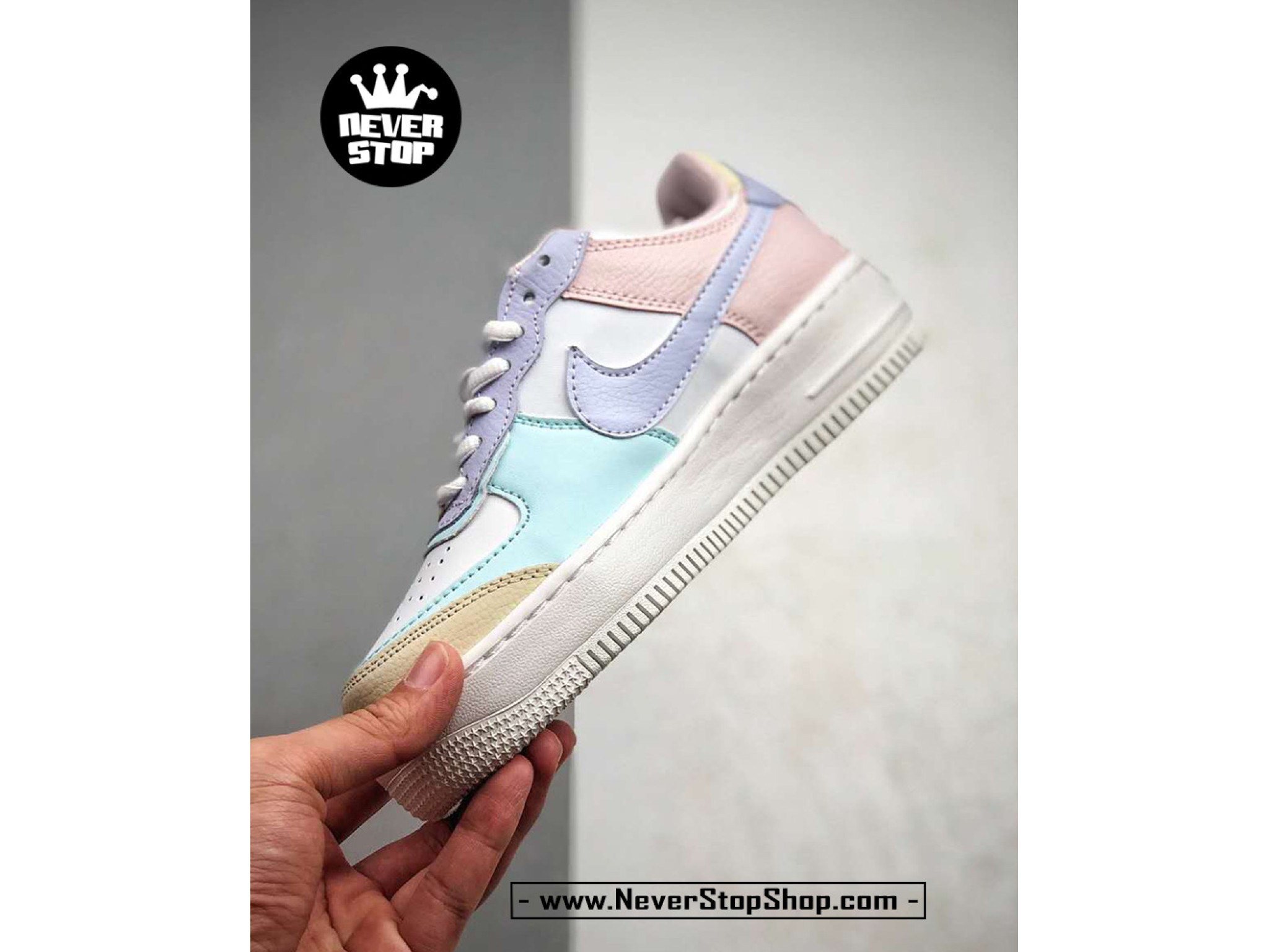 snipes nike air force shadow pastel