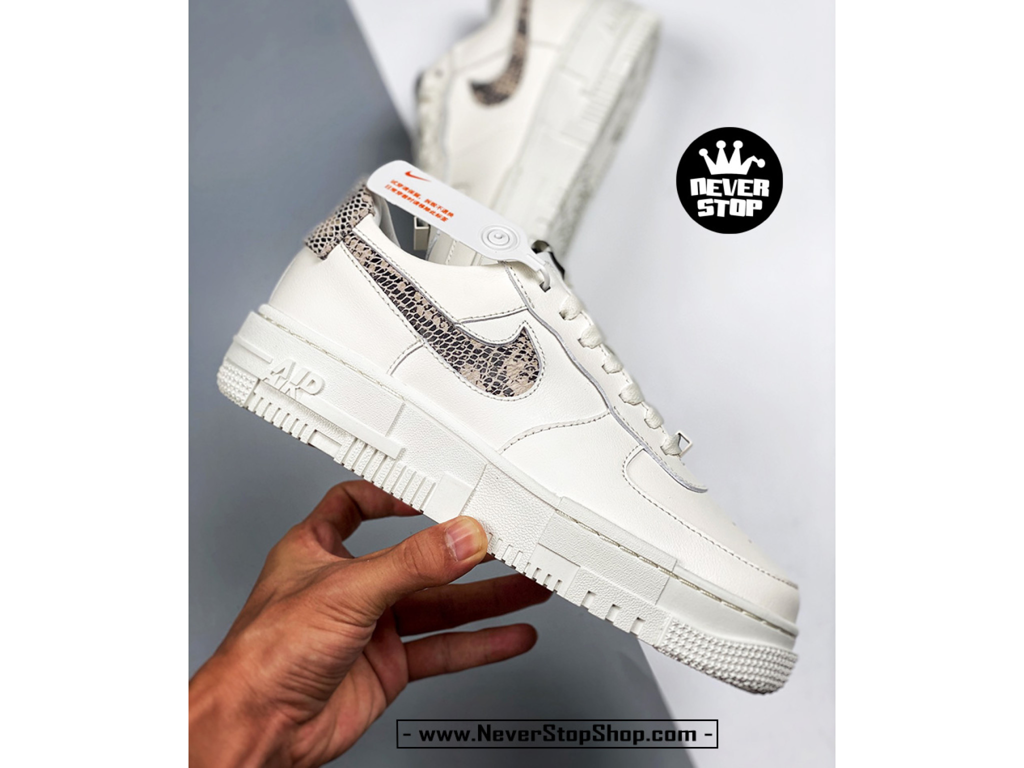 nike af1 pixel snakeskin