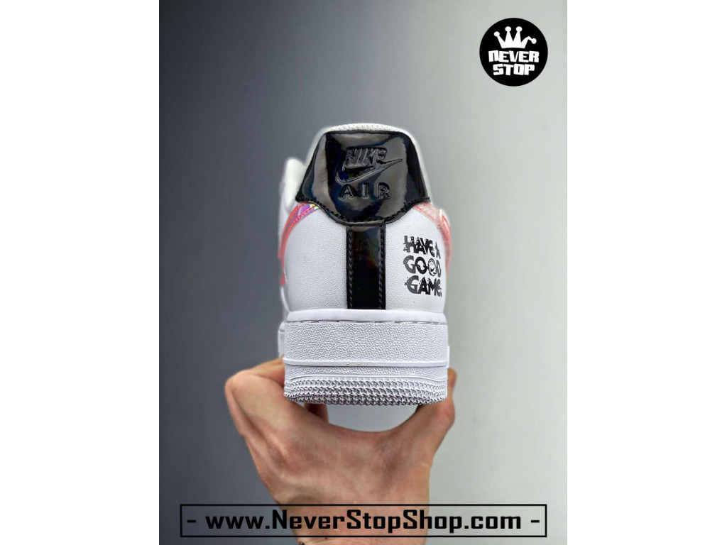 Giày Nike Air Force 1 AF1 Low Trắng giá tốt hàng chuẩn chất lượng cao loại đẹp replica 1:1 real tại NeverStopShop.com HCM