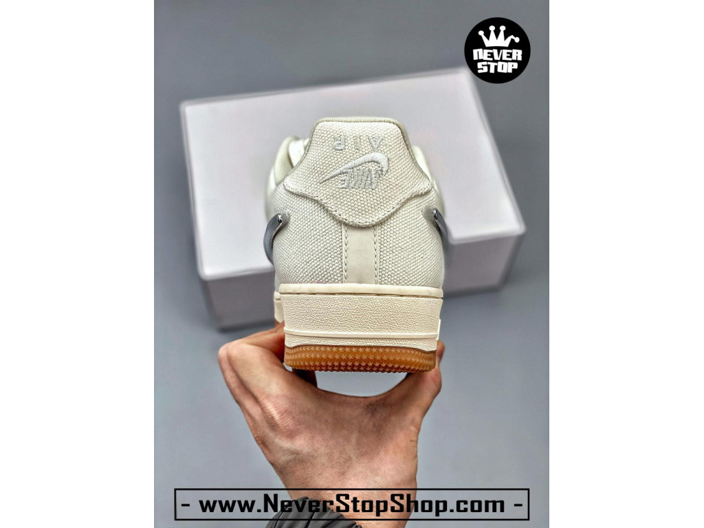 Giày Nike Air Force 1 AF1 Low Kem Nâu giá tốt hàng chuẩn chất lượng cao loại đẹp replica 1:1 real tại NeverStopShop.com HCM