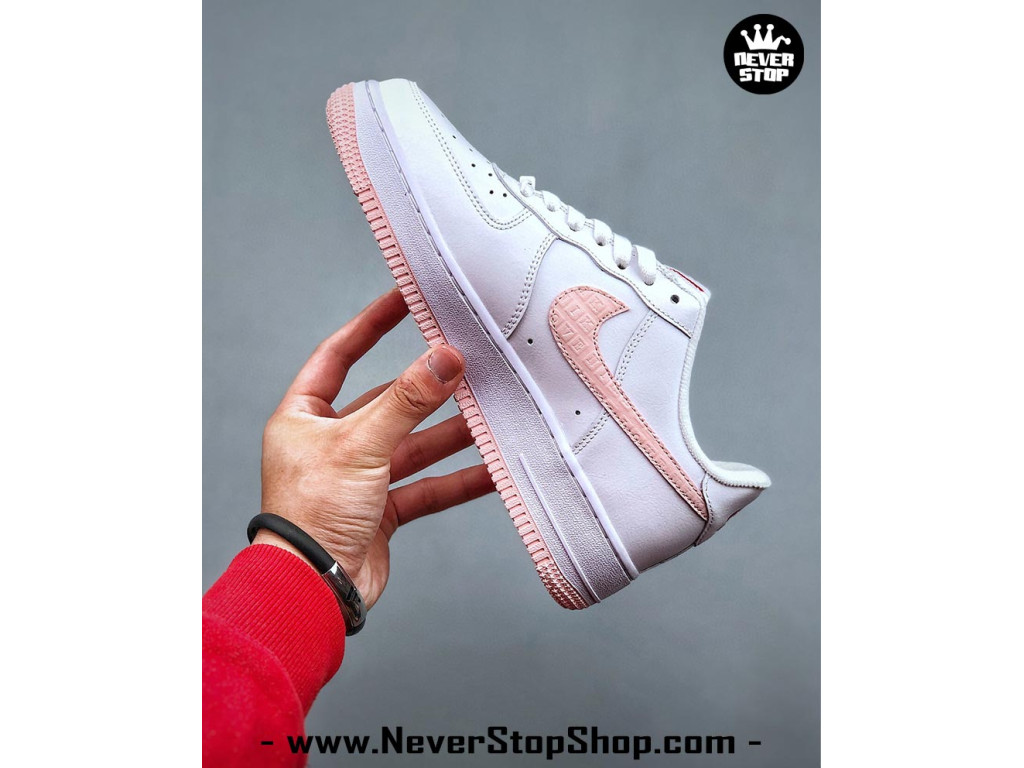 Giày Nike Air Force 1 AF1 Low Trắng Hồng giá tốt hàng chuẩn chất lượng cao loại đẹp replica 1:1 real tại NeverStopShop.com HCM
