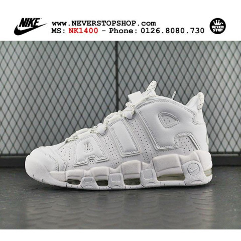 Nike Air More Uptempo All White