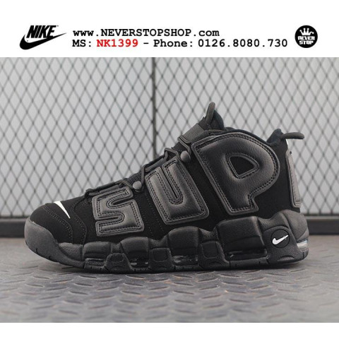 Nike Air More Uptempo Supreme Black