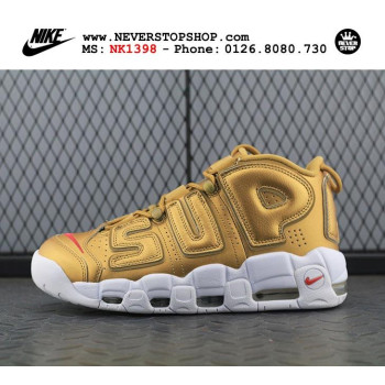 Nike Air More Uptempo Supreme Gold