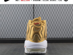 Giày Nike Air More Uptempo Supreme Gold nam nữ hàng chuẩn sfake replica 1:1 real chính hãng giá rẻ tốt nhất tại NeverStopShop.com HCM