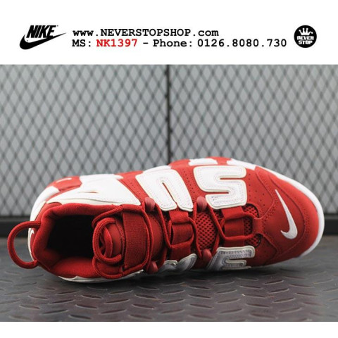 Nike Air More Uptempo Supreme Red