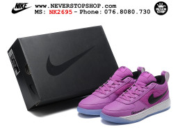 Giày bóng rổ cổ thấp Nike Book 1 Tím Đen nam nữ chuyên outdoor replica 1:1 like auth real chính hãng giá rẻ tốt nhất tại NeverStopShop.com HCM