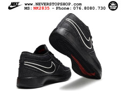 Giày bóng rổ cổ thấp Nike Book 1 Đen Trắng nam nữ chuyên outdoor replica 1:1 like auth real chính hãng giá rẻ tốt nhất tại NeverStopShop.com HCM