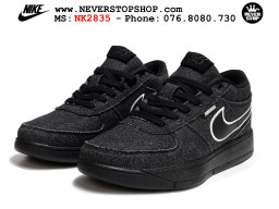 Giày bóng rổ cổ thấp Nike Book 1 Đen Trắng nam nữ chuyên outdoor replica 1:1 like auth real chính hãng giá rẻ tốt nhất tại NeverStopShop.com HCM