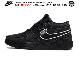 Giày bóng rổ cổ thấp Nike Book 1 Đen Trắng nam nữ chuyên outdoor replica 1:1 like auth real chính hãng giá rẻ tốt nhất tại NeverStopShop.com HCM