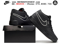 Giày bóng rổ cổ thấp Nike Book 1 Đen Trắng nam nữ chuyên outdoor replica 1:1 like auth real chính hãng giá rẻ tốt nhất tại NeverStopShop.com HCM