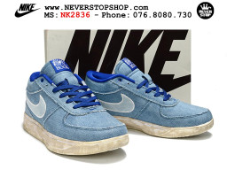 Giày bóng rổ cổ thấp Nike Book 1 Xanh Dương Nâu nam nữ chuyên outdoor replica 1:1 like auth real chính hãng giá rẻ tốt nhất tại NeverStopShop.com HCM