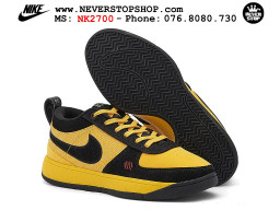 Giày bóng rổ cổ thấp Nike Book 1 Vàng Đen nam nữ chuyên outdoor replica 1:1 like auth real chính hãng giá rẻ tốt nhất tại NeverStopShop.com HCM