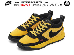 Giày bóng rổ cổ thấp Nike Book 1 Vàng Đen nam nữ chuyên outdoor replica 1:1 like auth real chính hãng giá rẻ tốt nhất tại NeverStopShop.com HCM