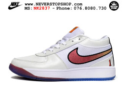Giày bóng rổ cổ thấp Nike Book 1 Trắng Đỏ nam nữ chuyên outdoor replica 1:1 like auth real chính hãng giá rẻ tốt nhất tại NeverStopShop.com HCM